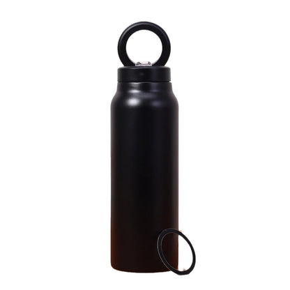 24Oz Insulated Magsafe Water Bottle Stainless Steel Double Wall Sport Magnetic Water Bottle with Phone Holder