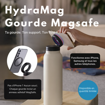 HydraMag Gourde Magsafe isotherme